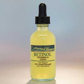 Organic Vitamin A Face Serum With Hyaluronic Acid - Anti Aging Serum for Lines Wrinkles & Premature Sun Damage to Resurface & Hydrate, Reduce Dark Spots, Acne Suitable for Sensitive Skin, 1.2 Fl Oz