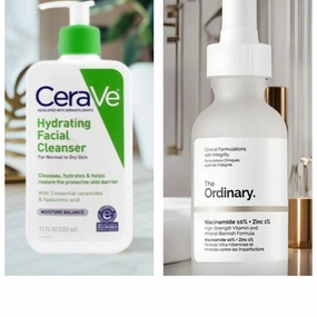 Pack of 2 CeraVe Hydrating Cleanser 236 ml   Niacinamide Serum 30ml Deal | Perfect Deal CeraVe Hydrating Cleanser &amp; Niacinamide Serum