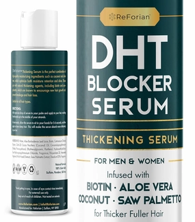 Paisle Botanics Hair Growth Serum for Hair Loss & Regrowth for Women & Men, Natural Biotin Thickener for Fine Hair, DHT Blocker, Cruelty, Sulfate & Paraben Free, 4 oz
