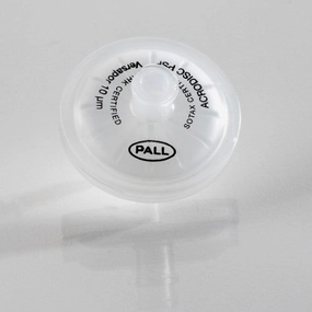 PALL AP-4000 Acrodisc Syringe Filter - 10 µm with Versapor membrane, polypropylene housing, AutoPack tubes (25/pkg 200/cs)