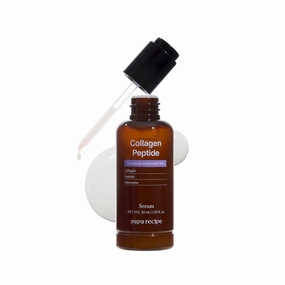 Papa Recipe Collagen Peptide Serum, Hydration & Moisture Boosting Facial Serum for Fine Lines & Wrinkles, Plump & Firm Sagging Skin, 30ml/1.01oz, Korean Skincare