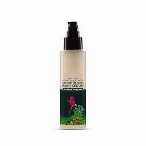Patuá & Hyaluronic Acid Smoothening Hair Serum For Dry & Frizzy Hair, Serum For Hair Smoothening, Hydrates & Detangles, Smoothens Rough Ends, For Unisex, 100ml