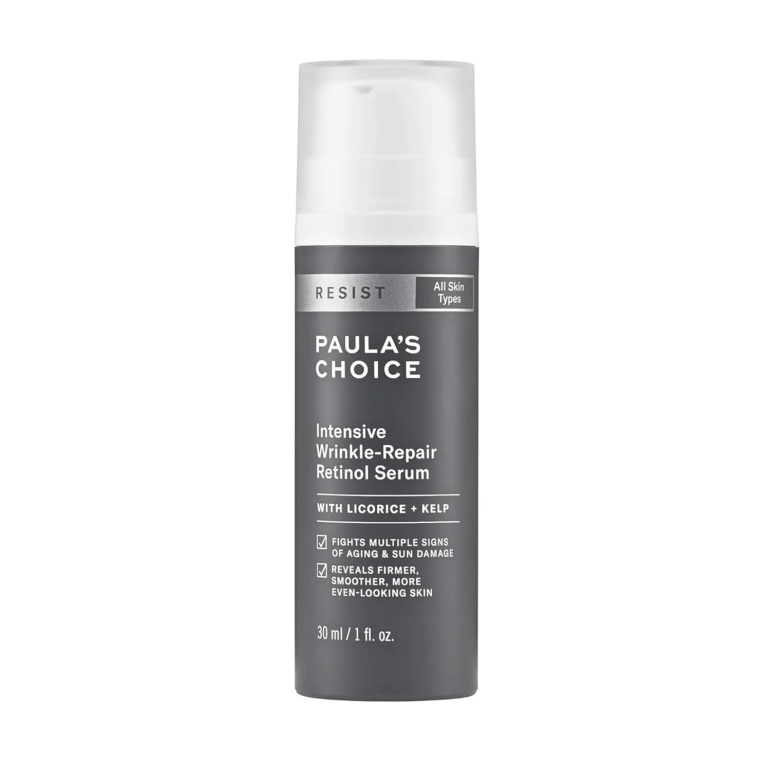 Paula's Choice RESIST Intensive Wrinkle-Repair Retinol Serum, Squalane, Vitamin C & E, Anti-Aging & Wrinkle Treatment, 1 Fl. Oz.