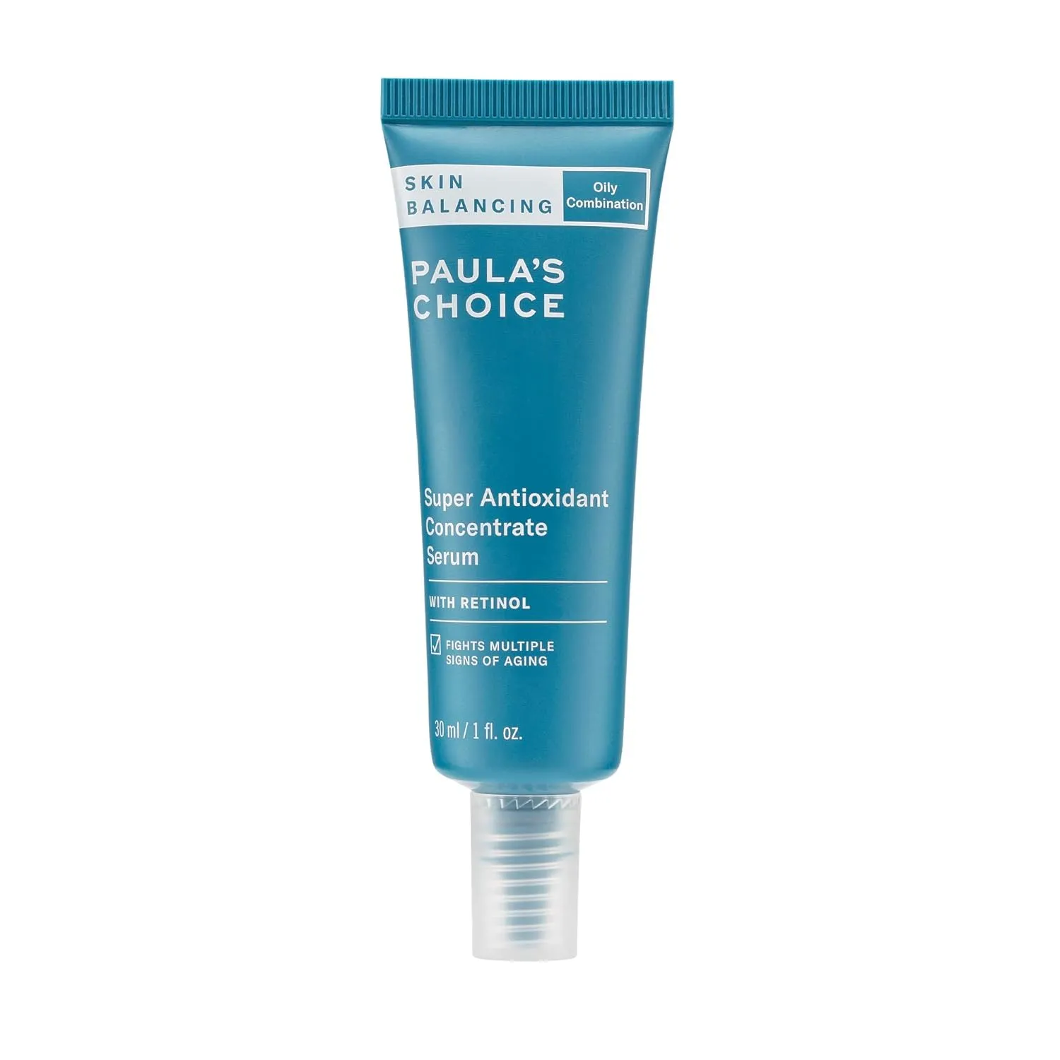 Paula's Choice SKIN BALANCING Antioxidant Concentrate Face Serum, Retinol & Vitamin C, Anti Aging, Anti Wrinkle & Large Pores, Oily Skin, 1 Ounce