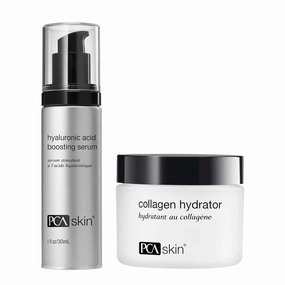 PCA SKIN Hyaluronic Acid Boosting Face Serum - Anti-Aging Hydrating Treatment with Brightening Niacinamide, Instantly Hydrates & Smooths Fine Lines & Wrinkles (1 fl oz)