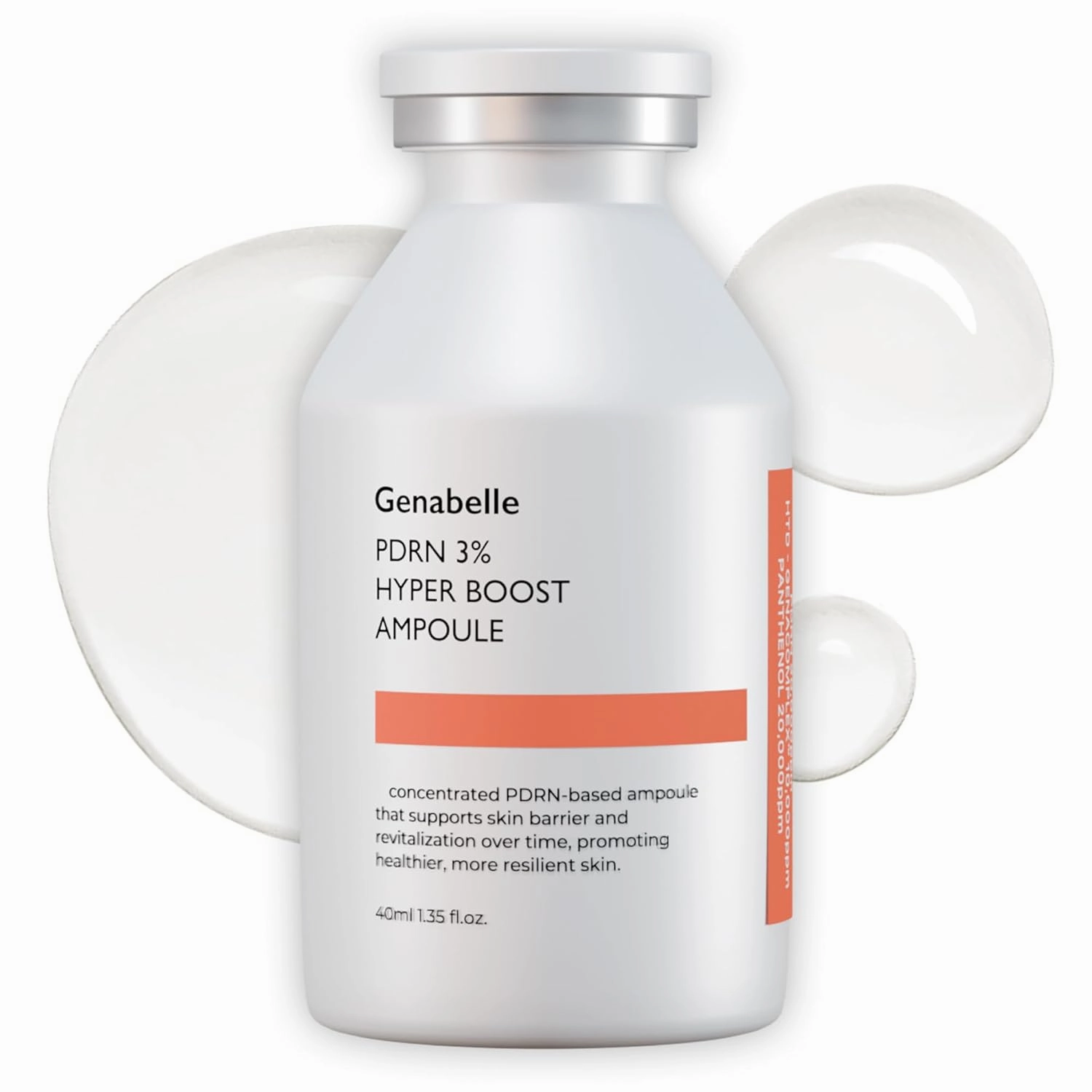 PDRN 3% Hyper Boost Ampoule – Advanced Skin Support Serum with PDRN, Niacinamide, Hyaluronic Acid, Peptides, and Centella for Skin Barrier Support, Dryness, and Uneven Texture