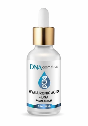 PDRN Hyaluronic Acid Serum with DNA Repair Enzymes – Anti-Aging, Hydrating & Brightening, Wrinkles, Dark Spots & Youthful Skin HA Acido Hialuronico – 1 fl oz