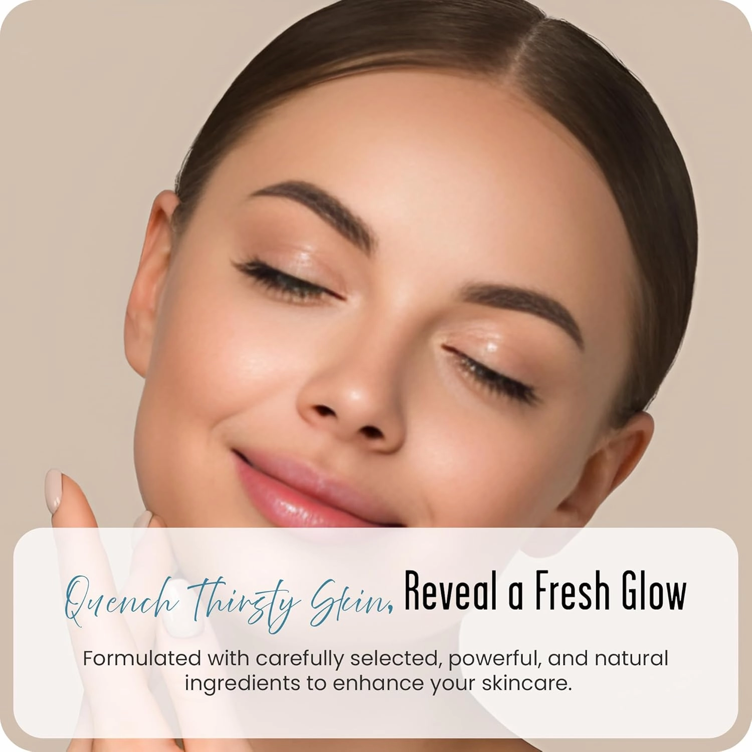 Pea Peptide Face Serum for Younger & Glowing Skin, Anti-Wrinkle Face Lift Serum with Blend of Advanced Peptides & Antioxidants, Refine Skin & Smooth Fine Lines, 2oz (4-Pack)