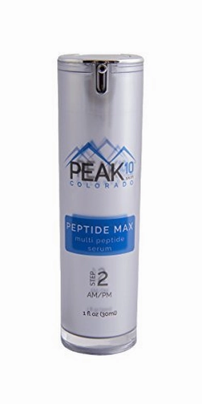 Peptide MAX multipeptide serum reduces wrinkles 1oz