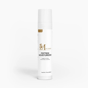Peptide Moisturizer with Cranberry Extract, Neem, Moringa & Aloe – Anti-Aging Face Cream for Hydration & Skin Repair – Suitable for All Skin Types – 1.7 fl oz – Made in USA
