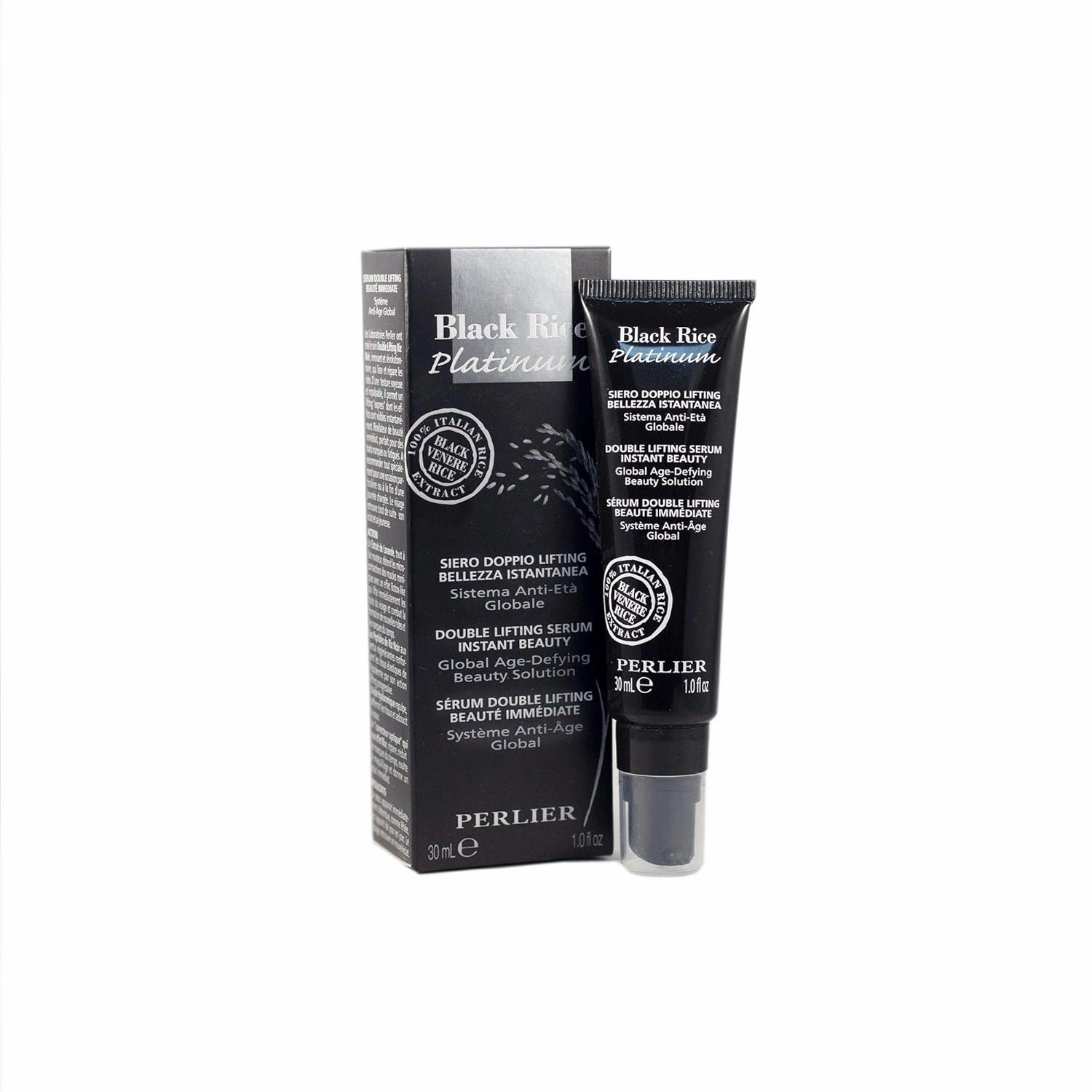 Perlier Black Rice Platinum Double Lifting Instant Beauty Serum, 1 fl. oz.