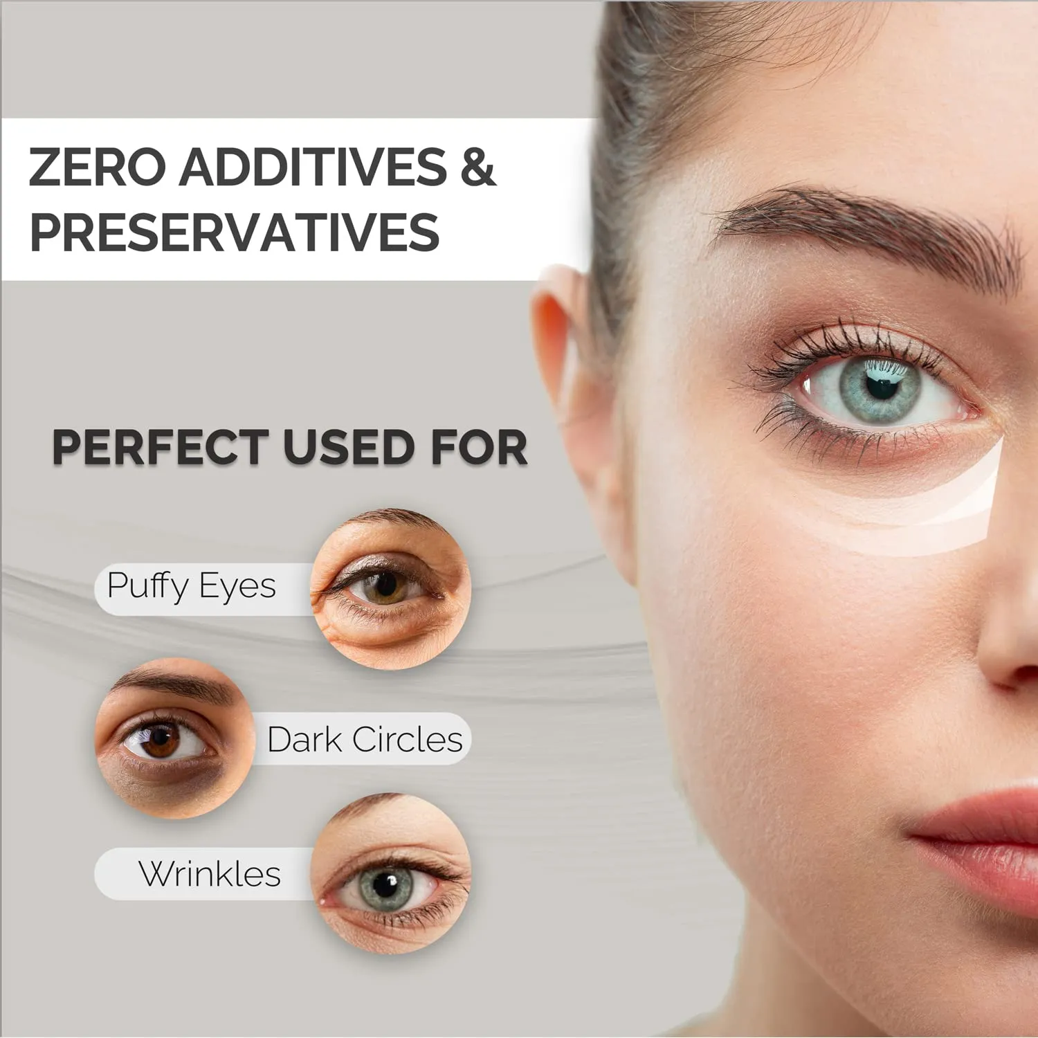Persephone Eye Serum Oil | Sacha Inchi Oil, Bisabolol and Vitamin C & E | Eye Serum for Wrinkles, Finelines and Dark Circle (30 ML)