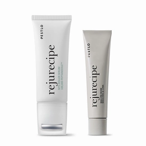 PESTLO Slow Aging Essentials Skincare Duo Set | Rejurecipe Spicule Roller Serum & Baku :DN Cream | Boost Elasticity, Firm Skin, Reduce Fine Lines | Bakuchiol, S-DNA & Hyaluronic Acid