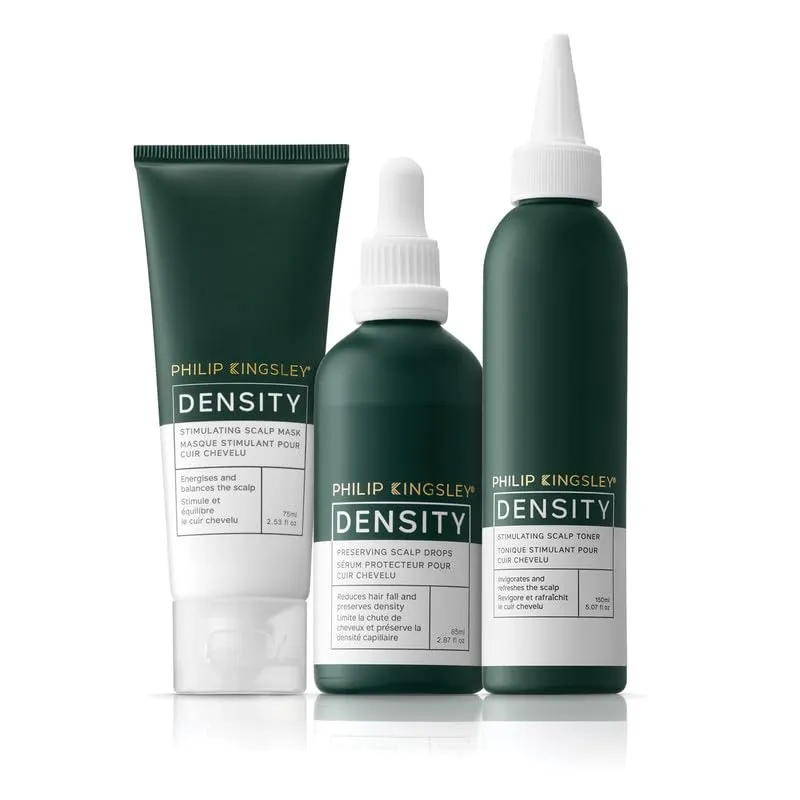 Philip Kingsley Density Stimulating Scalp Treatment - Scalp Mask, Drops and Tonic Toner for Fine Thin Hair Loss Prevention Products for Thickening and Strengthening