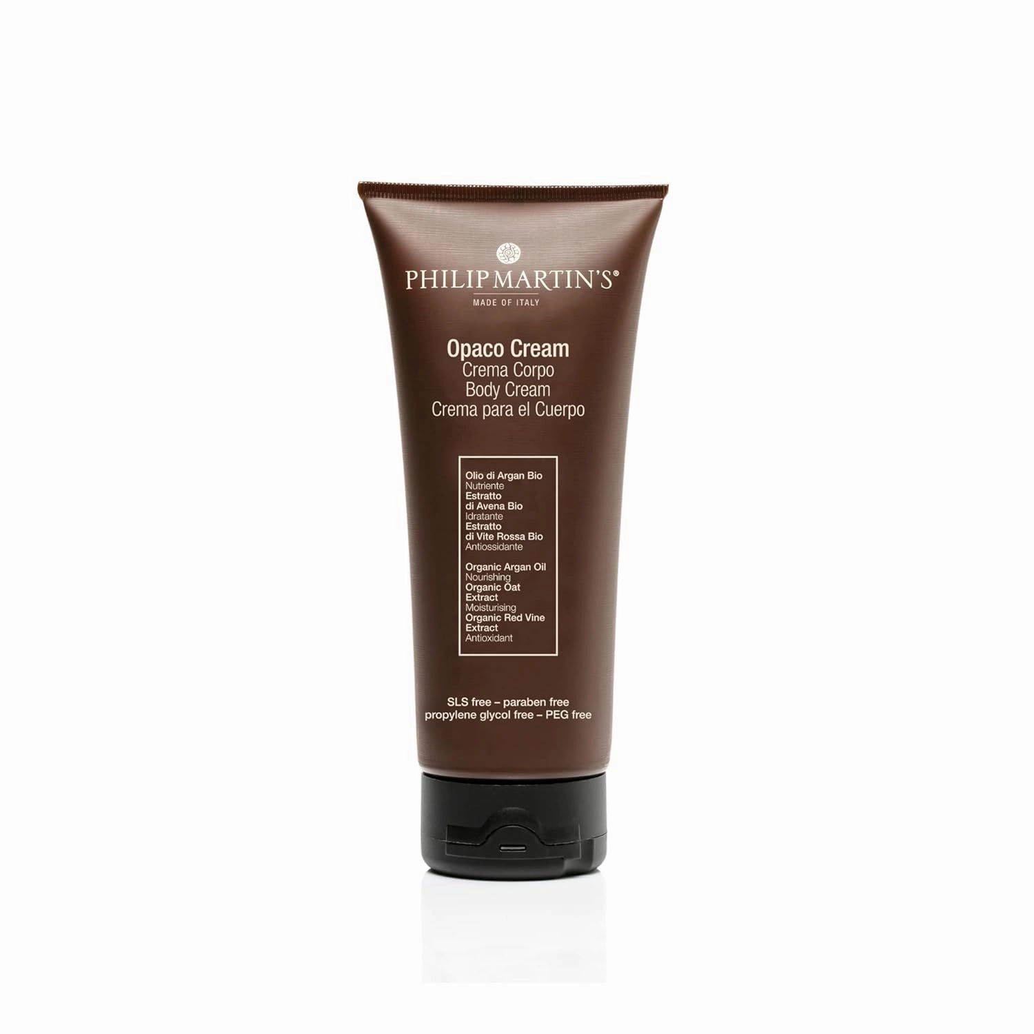 Philip Martin's Opaco Cream - Hydrating Body Lotion With Organic Argan Oil (6.8 oz)
