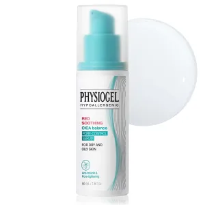 Physiogel Red Soothing CICA Balance Pore-Control Serum, Niacinamide Facial Exfoliant for Blackheads, Pore Minimizer Serum for Face, Korean skin care, 1.69 fl.oz