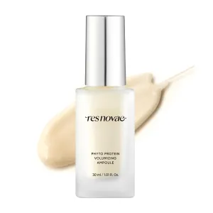 Phyto Protein Volumizing Serum – 30ml (1.01 fl oz) Facial Treatment with Botanical Extracts and Peptides – Skin Firming, Radiance Boost, Hydrating, Plumping, Tone Enhancing