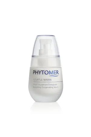 PHYTOMER Souffle Marin Energizing Face Serum | Oxygenating Anti Aging Serum for Face & Neck | Facial Cream Moisturizer Corrects Dull Skin | Protects & Hydrates | 30ml