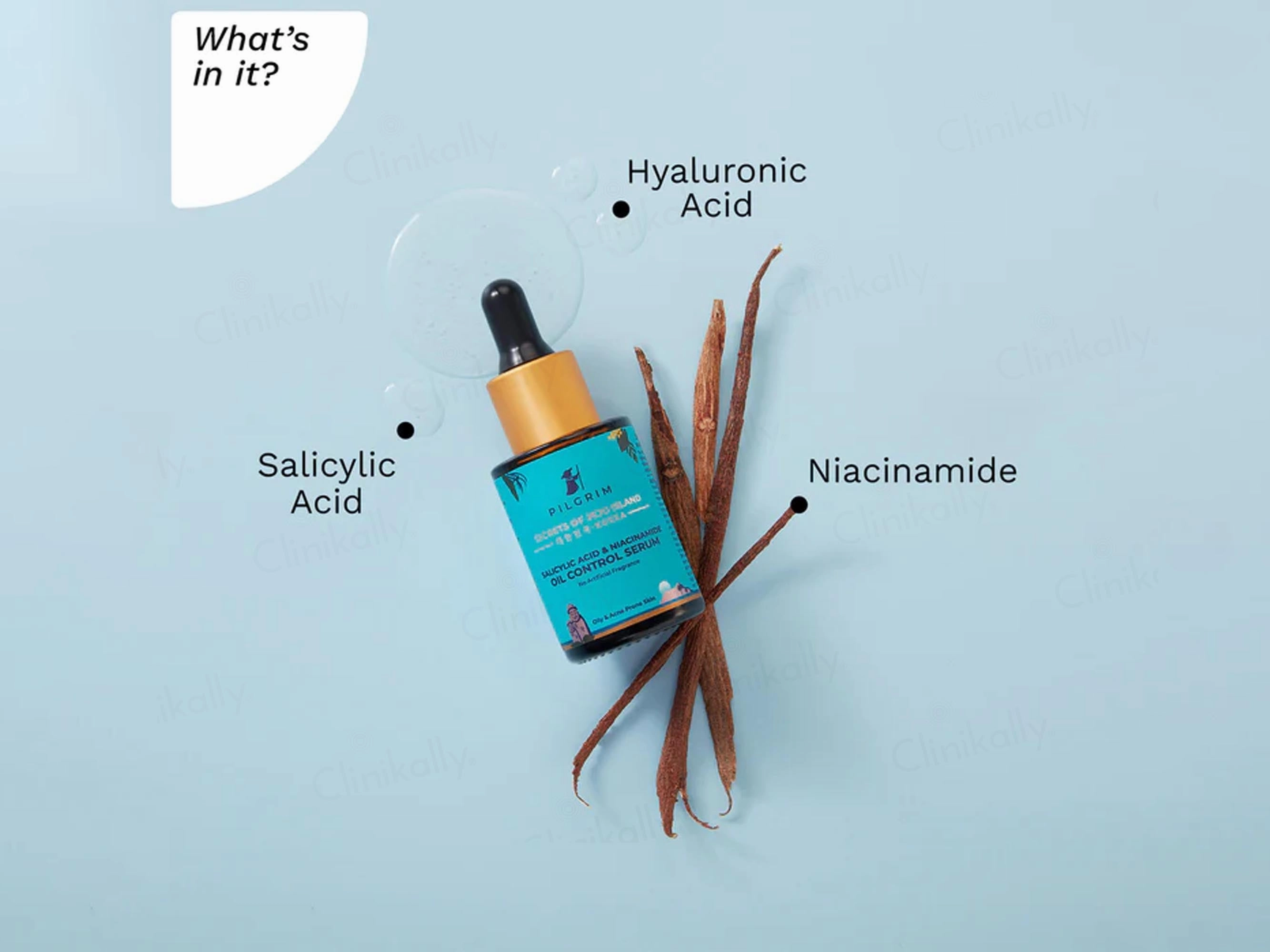 Pilgrim Salicylic Acid & Niacinamide Oil Control Serum