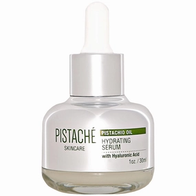 Pistaché Skincare Pistachio Oil Face Serum with Hyaluronic Acid   Hydrates and Nourishes   Vitamin E   Antioxidant Protection   Clear Healthy Complexion, 1.0 oz