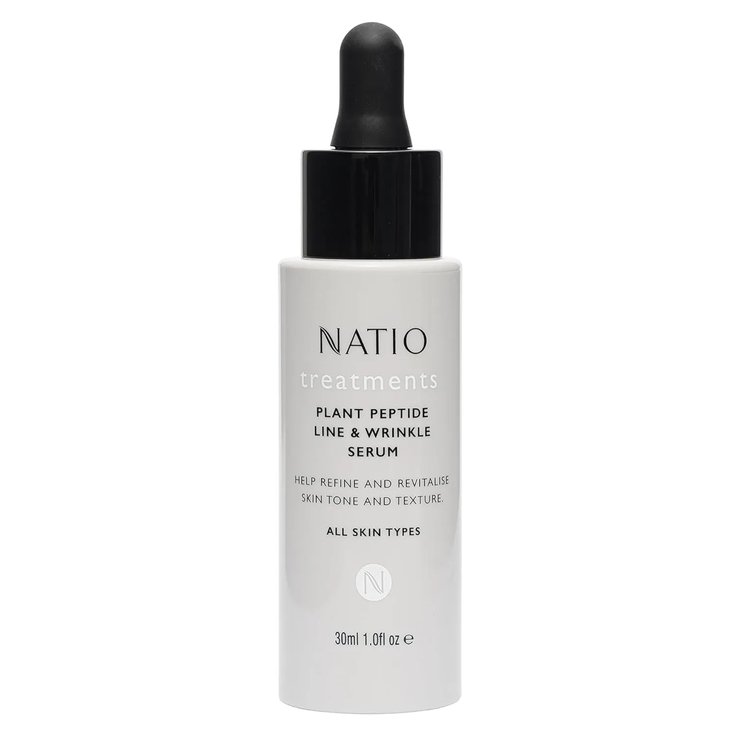Plant Peptide Line and Wrinkle Serum, 1 oz - Anti Aging Serum - Rejuvenating Face Serum - Daily Serum for Face to Revitalize Skin Texture