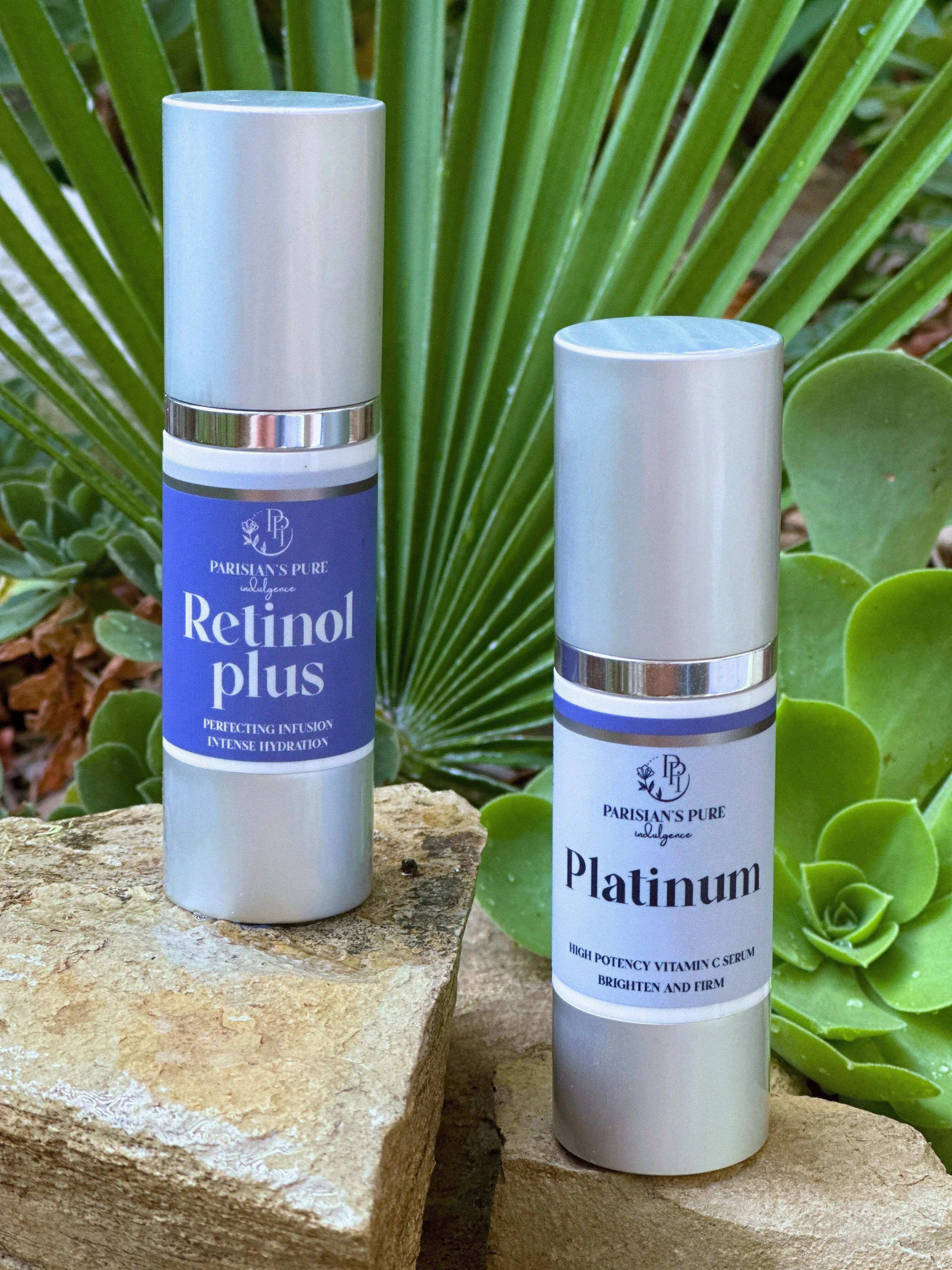 Platinum Vitamin C Serum and Retinol Plus Bundle