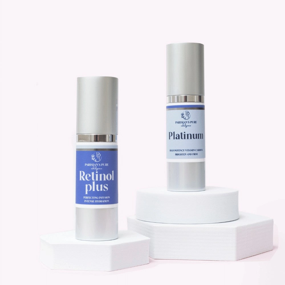 Platinum Vitamin C Serum and Retinol Plus Bundle
