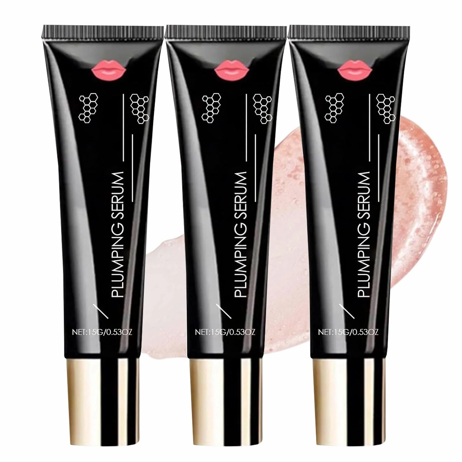 Plumpify Plumping Serum Oil, Plumpify Lip Booster Plumping Serum Oil for Dry Lips, Reduce Fine Moisturizing Nourishing Non-sticky, Increase Lips Elasticity (3)