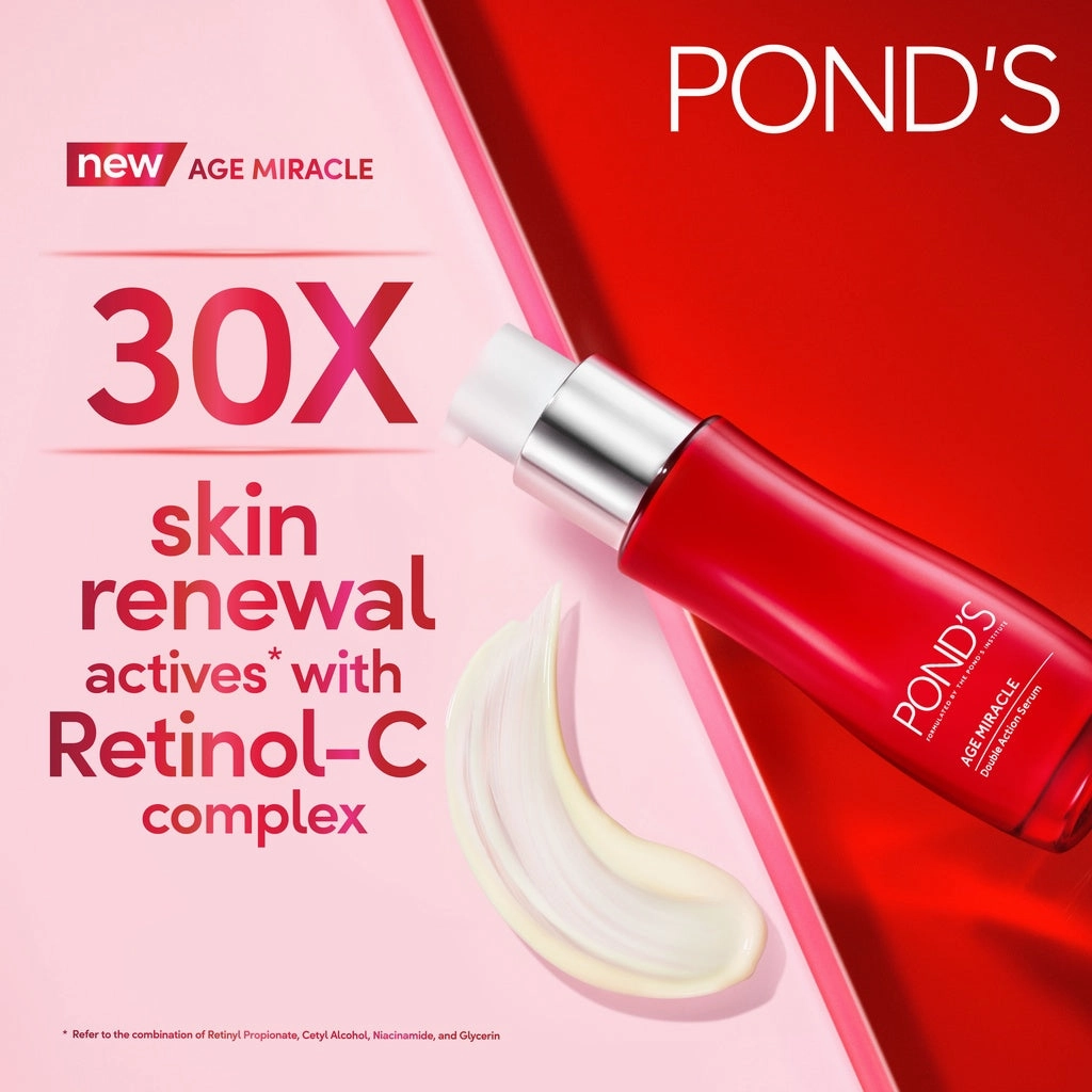 Pond's Age Miracle Youthful Glow Double Action Serum 30ml | Exp: 19JUL25