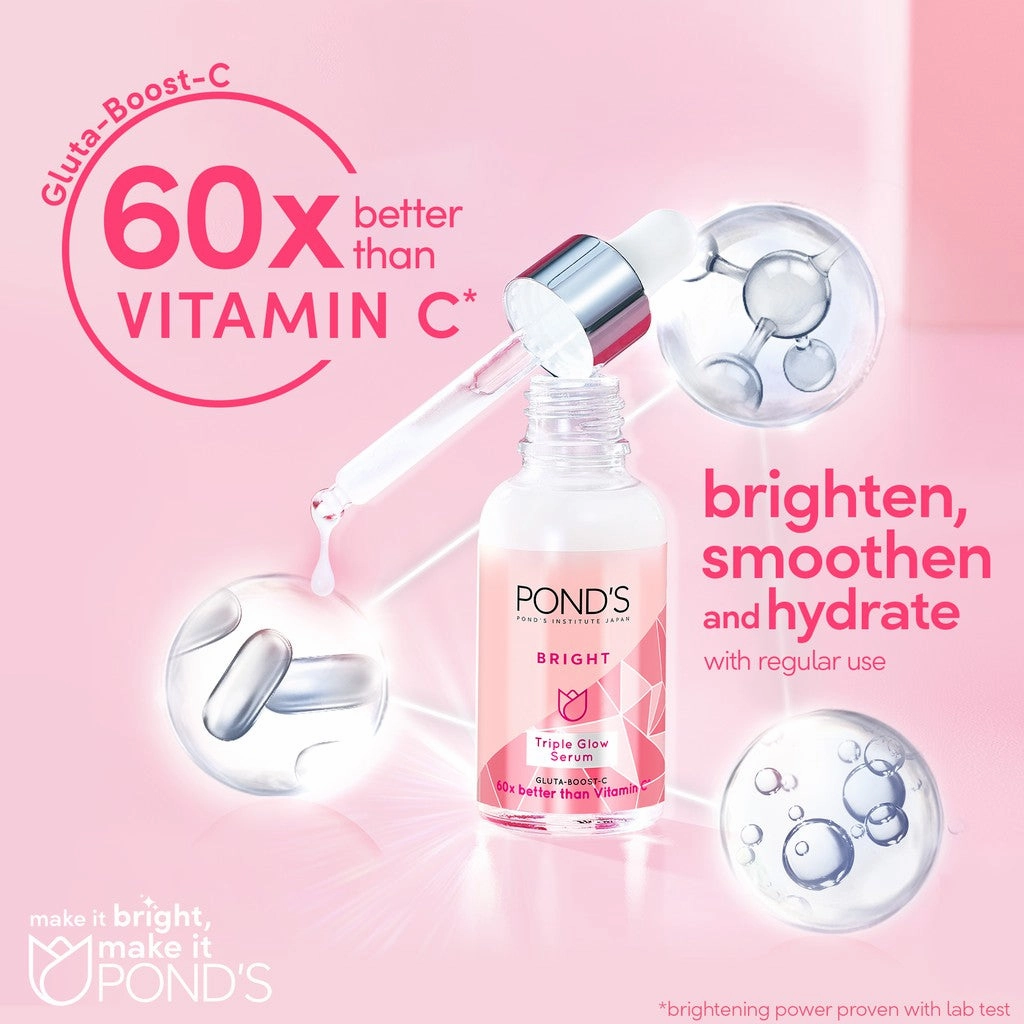 POND'S Bright Triple Glow Facial Serum 30g