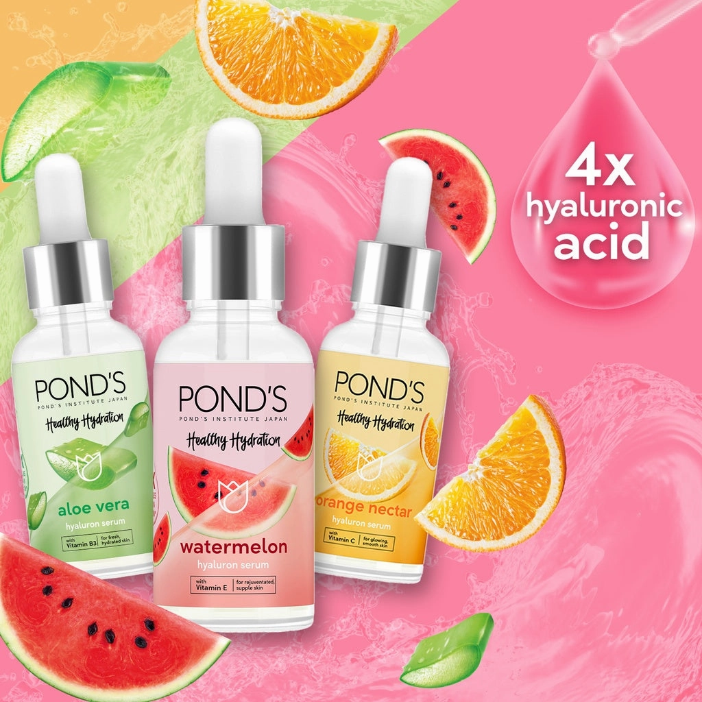 Pond's Healthy Hydration Orange Nectar Hyaluron Serum 30g