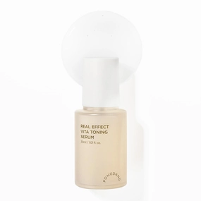 PONGDANG Real Effect Vita Toning Serum | Pore-Refining & Skin-Brightening Care | Lightweight, Non-Greasy Formula with 12 Vitamins, Niacinamide & White Truffle