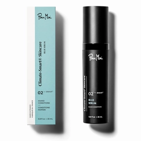Pour Moi Blue Serum Climate-Smart Anti-Aging Formula with Hyaluronic Acid, Retinol, and Vitamin C