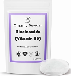 Premium Niacinamide Powder for DIY Skincare - 99% Purity, Soothes Blemished Skin, Reduces Signs of Aging, and Enhances Skin Lightening