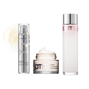 PRIMERA (PRMR) Youth Radiance Vitatinol Serum and Power Moisturizer Cream with Hydroglow Treatment Essence