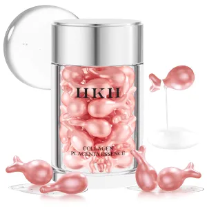 Pro-Retinol Serum For Face Anti-Aging Wrinkle 48 Capsules, Vitamin C Anti-Wrinkle,Vitamin A Retinol Collagen Anti-Aging Night Serum For Women,Smooth,Hydrate,Firming Skin,Travel Portable