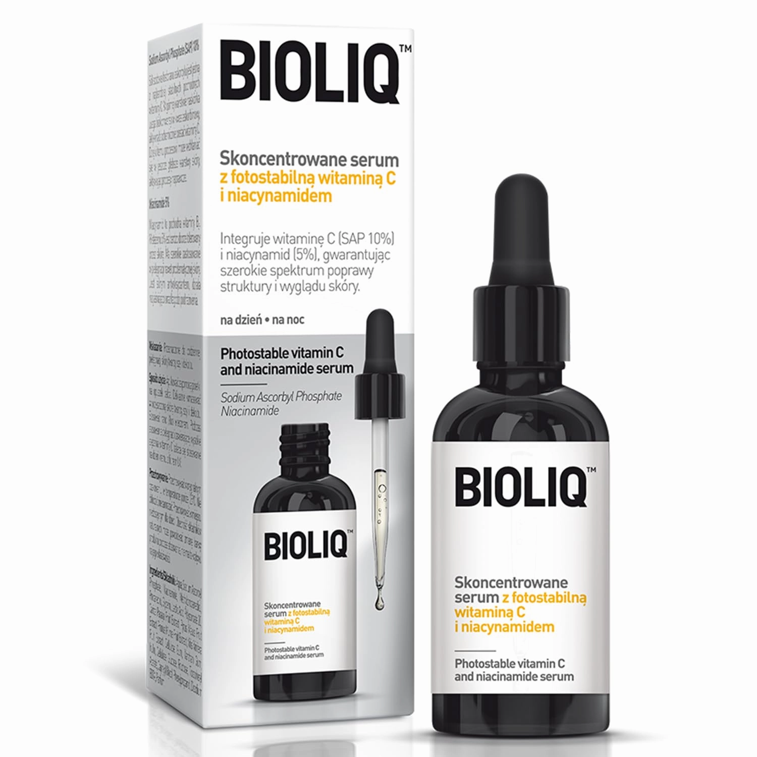 Pro Photostable Vitamin C & Niacinamide Serum - with Green Fruit Extract and 10% SAP Concentration - For Radiant and Supple Skin - 20ml