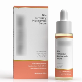 Pro.ski.re 5% Niacinamide Face Serum For Acne Marks & Enlarged Pores | Alpha Arbutin & Sodium PCA | Control Oil | 30 ml - All Skin Types