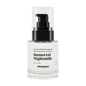 Provence Beauty Immortal Nightmilk Youth Restore Facial Serum – Face Serums for Smooth Skin – Retinol Serums for Skin Care – Face Serum