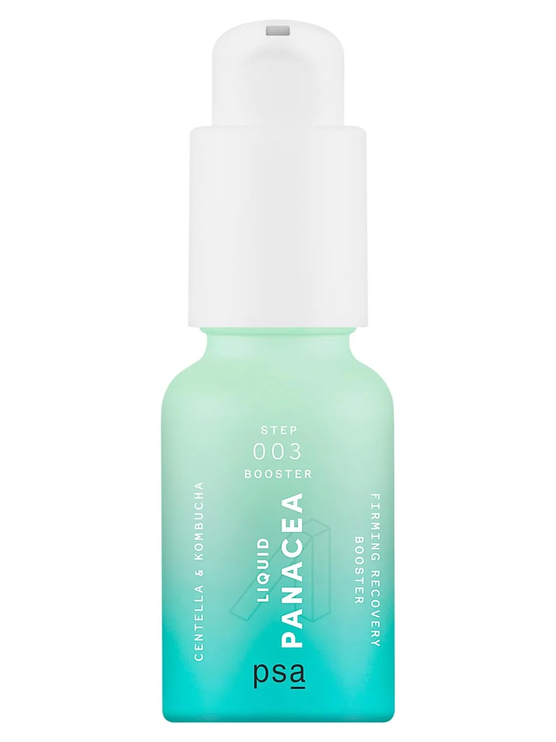 PSA - LIQUID PANACEA Centella & Kombucha Firming Booster | White Tea, Bisabolol, Hyaluronic Acid | Suitable for All Skin Types (15 mL | 0.5 oz)