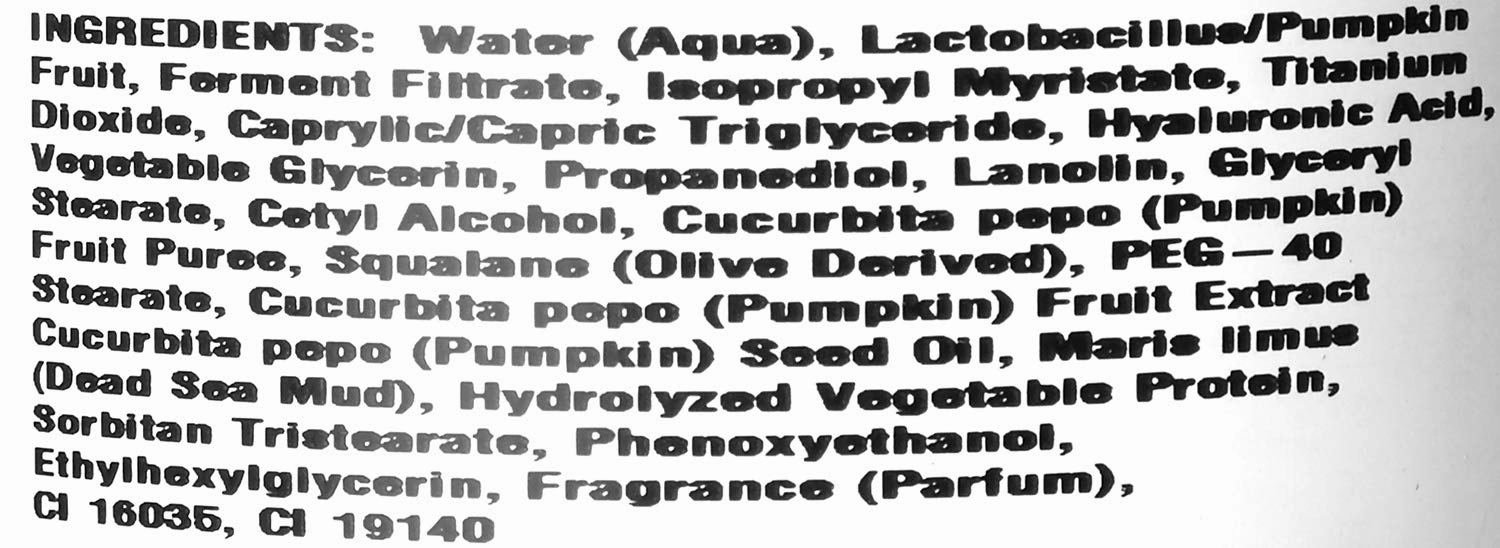 Pumpkin Enzyme Mask Suitable for All Skin Types Exfoliating & Brightening Facial Treatment 16 oz. 454 grams