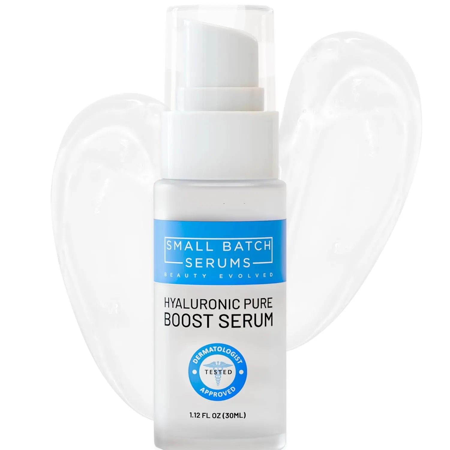 Pure Hyaluronic Acid Face Serum for Women - For Dull, Dry Facial Skin w/Ultra Moisturizer HA Acido Hialuronico - Anti Aging Daily Plumping Hydrating Skincare Serum - Alcohol Fee - Made in USA