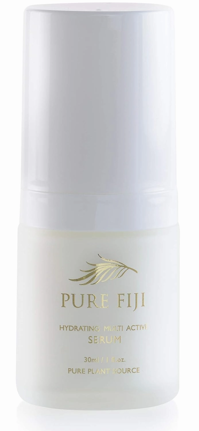 Pure Fiji Multi-Active Serum for Face and Skin, Anti-Aging Vitamin C Serum for Face and Daily Moisturizer, Anti Wrinkle Facial Serum , 1 Ounce