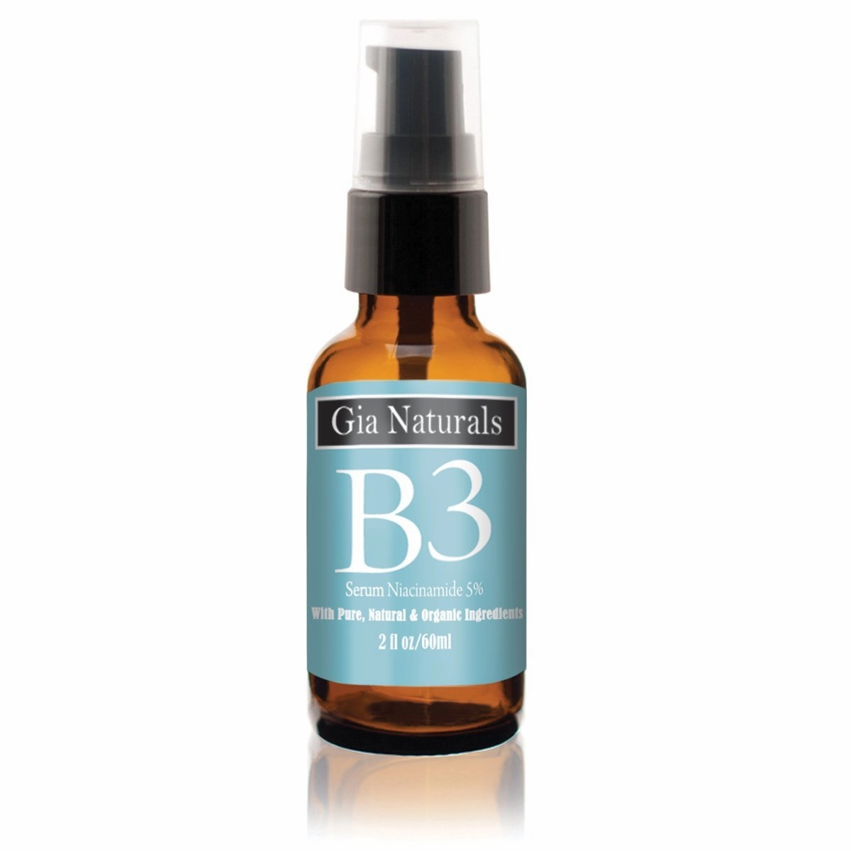 Pure, Natural and Organic B3 Niacinamide Serum Full 2 OZ size