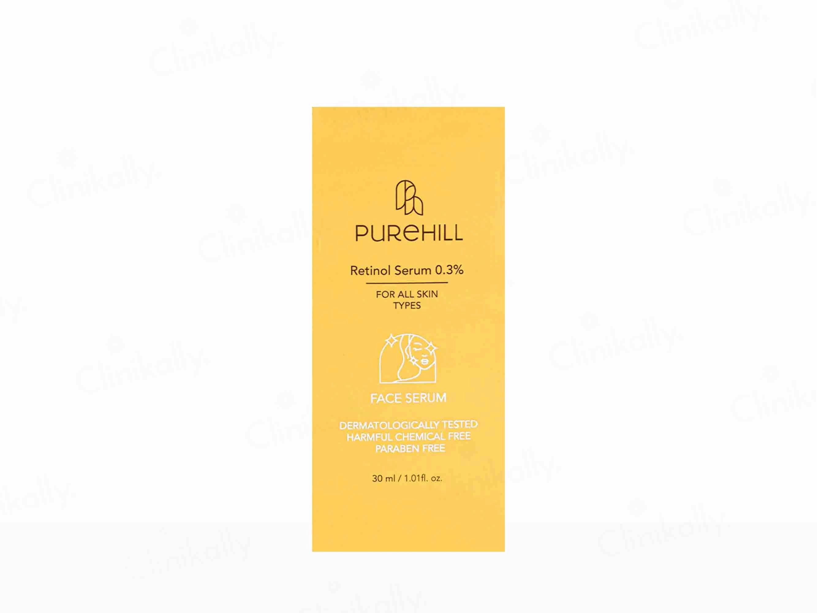 Purehill 0.3% Retinol Face Serum