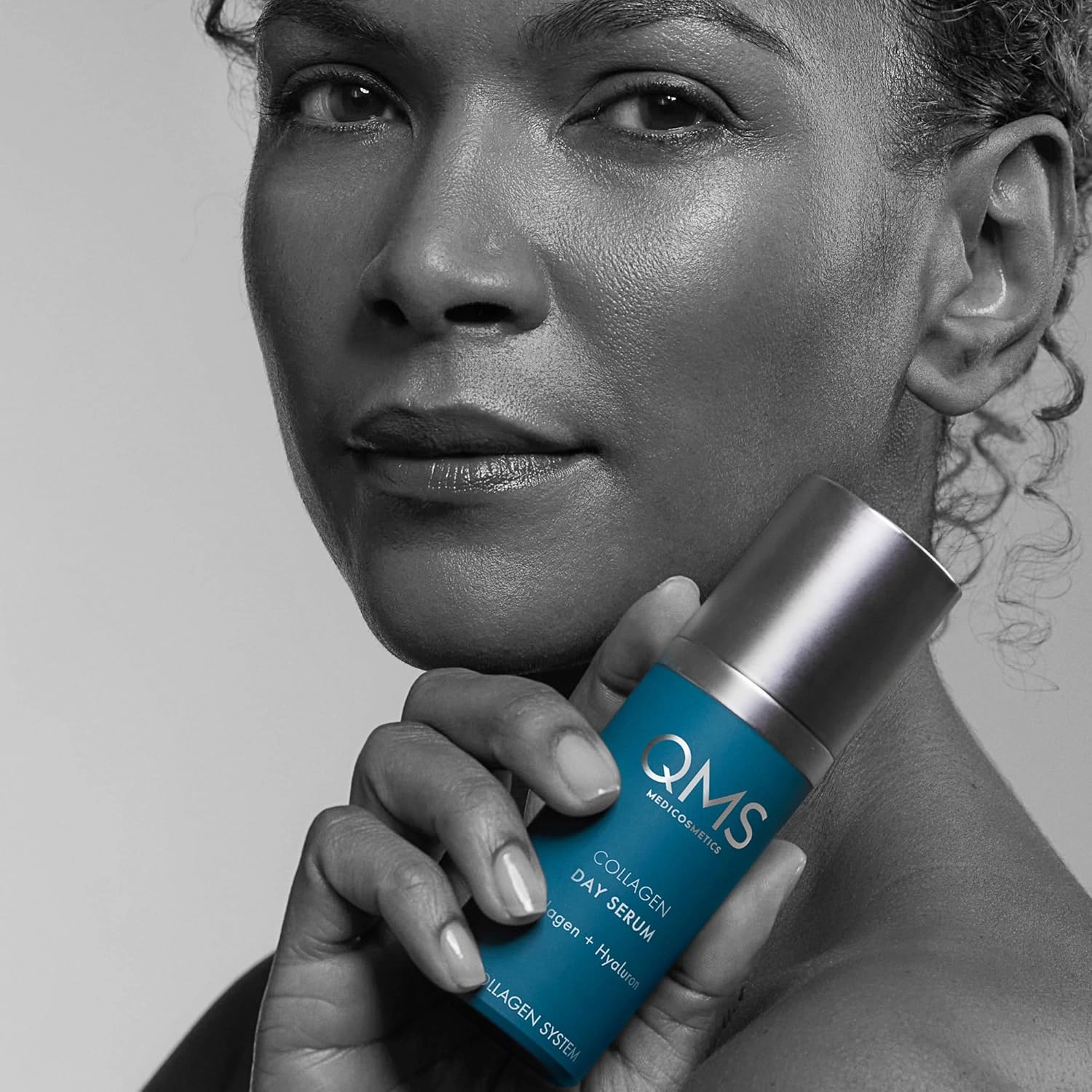 QMS Medicosmetics Collagen Day Serum – Advanced, Firming, Anti-Aging Skin Care Instantly Reduces Fine Lines   Minimizes the Appearance of Wrinkles with a Collagen/Hyaluronic Acid Complex – 1.01 oz