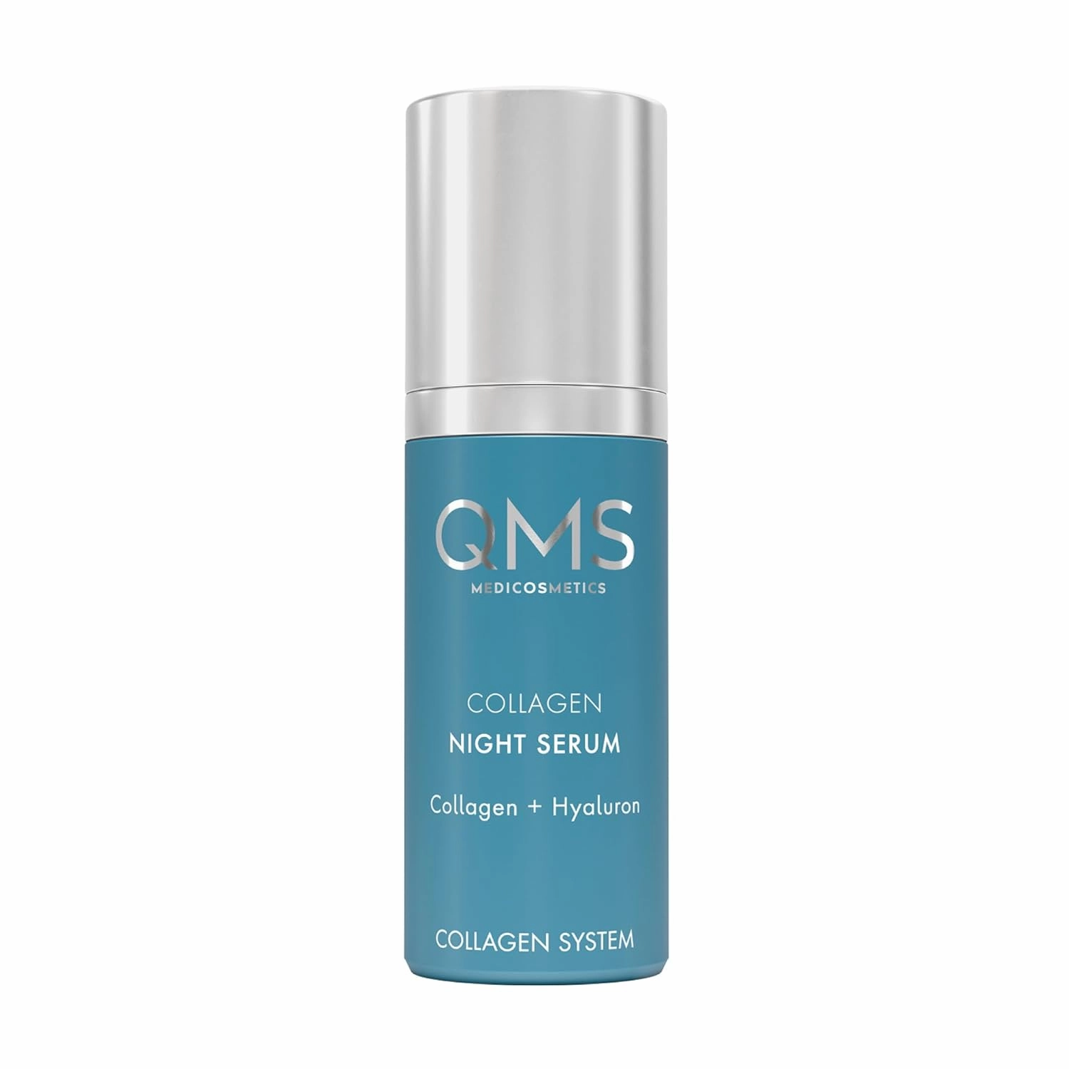 QMS Medicosmetics Collagen Night Serum – Advanced, Firming, Anti-Aging Skin Care Instantly Reduces Fine Lines   Minimizes the Appearance of Wrinkles with a Collagen/Hyaluronic Acid Complex – 1.01 oz