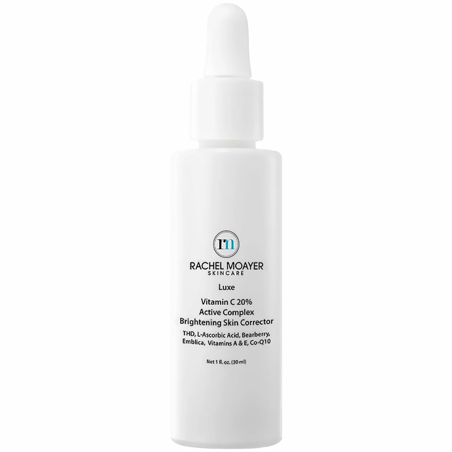 Rachel Moayer Luxe Vitamin C 20% Serum - Brightening Skin Corrector, Dark Spot Remover for Face, Anti-Aging, Vitamin C Brightening Serum