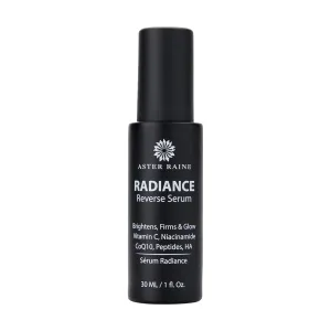 Radiance Reverse Serum - Anti Aging Facial Serum - Vitamin C Serum with Niacinamide, CoQ10, Peptides, Ceramides, Hyaluronic Acid - Dark Spot Serum - Brightening Serum for Women and Men