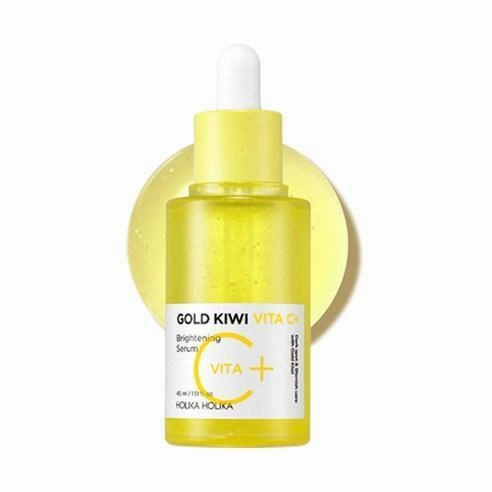 Radiant Glow Gold Kiwi Vita C  Brightening Serum 45ml | HOLIKA HOLIKA
